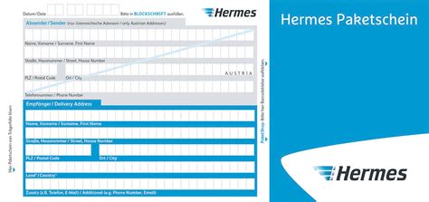 hermes versandschein drucken